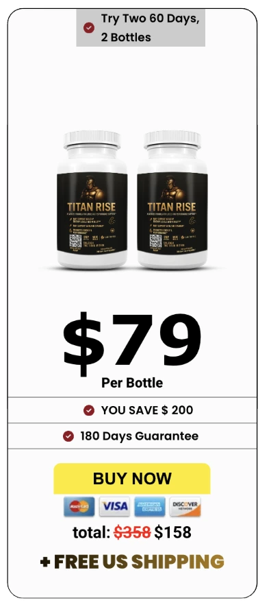Titan Rise order one bottle